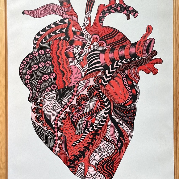 Heart-wall art - Picture 2 of 4